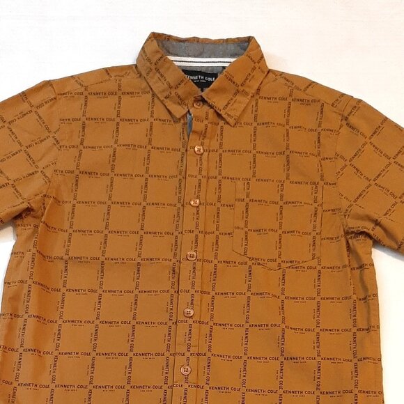 Boy's Kenneth Cole Button Down Shirt Size 12 - Picture 2 of 7